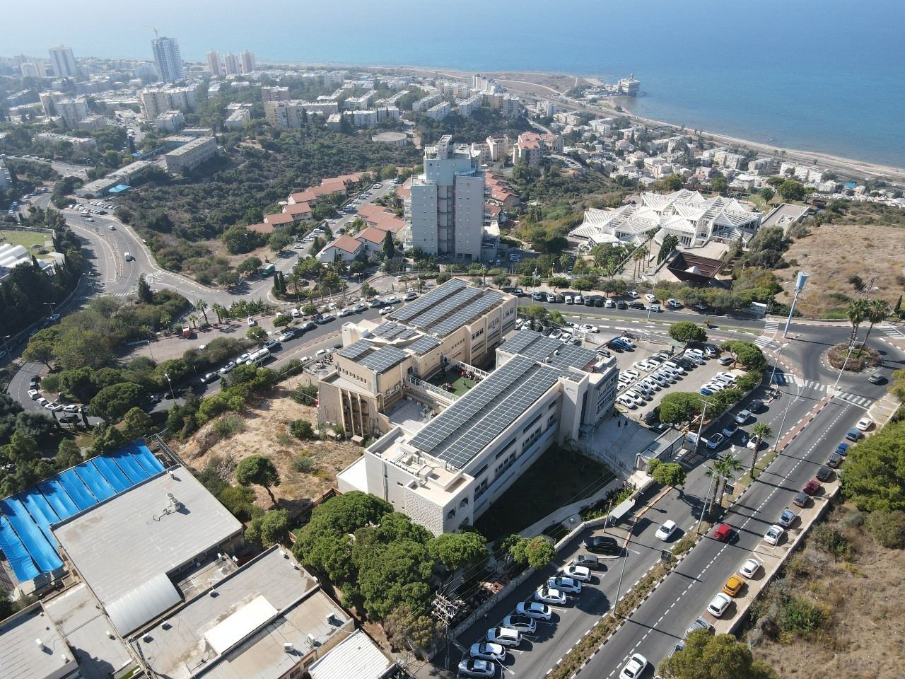 מכללת גורדון - חיפה - פרויקט התקנת מערכת סולארית סואלרייז